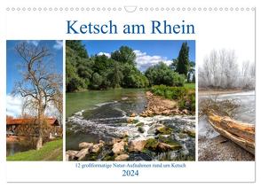 Ketsch am Rhein (Wandkalender 2024 DIN A3 quer), CALVENDO Monatskalender von Assfalg,  Thorsten