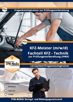 KFZ-Meister Fachteil- KFZ (Windows) Fragenkatalogtrainer mit über 1540 Lernfragen von Mueller,  Thomas