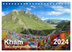 Kham – Tibets abgelegenes Hochland (Tischkalender 2024 DIN A5 quer), CALVENDO Monatskalender von Michelis,  Jakob