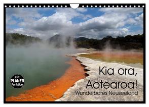 Kia ora, Aotearoa – Wunderbares Neuseeland (Wandkalender 2024 DIN A4 quer), CALVENDO Monatskalender von Flori0,  Flori0