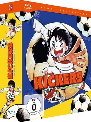 Kickers – Gesamtausgabe Episode 01-26 + OVA – Blu-ray Box (4 Blu-rays) von Sugino,  Akira
