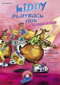 Kiddy Playback Hits für Violine von Meißner,  Karen