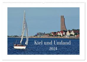Kiel und Umland (Wandkalender 2024 DIN A2 quer), CALVENDO Monatskalender von Plett,  Rainer