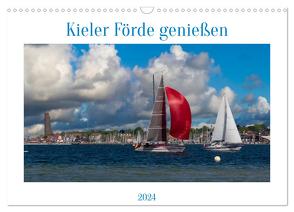 Kieler Förde genießen (Wandkalender 2024 DIN A3 quer), CALVENDO Monatskalender von Kulisch,  Christiane