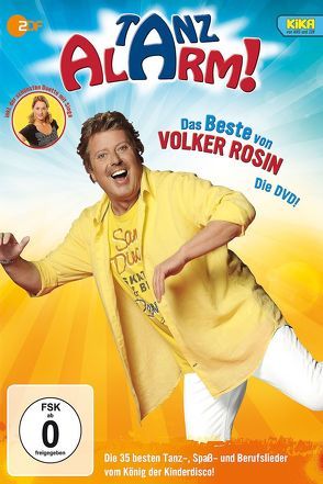 KiKA Tanzalarm! Das Beste von Volker Rosin – die DVD von Rosin,  Volker