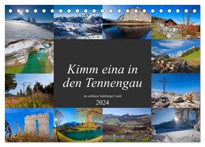 Kimm eina in den Tennengau (Tischkalender 2024 DIN A5 quer), CALVENDO Monatskalender von Kramer,  Christa