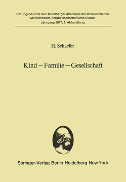 Kind — Familie — Gesellschaft von Schaefer,  H.