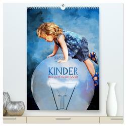 Kinder – Das Licht dieser Welt (hochwertiger Premium Wandkalender 2024 DIN A2 hoch), Kunstdruck in Hochglanz von Fischer,  Harald
