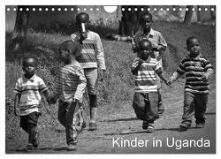 Kinder in Afrika (Wandkalender 2024 DIN A4 quer), CALVENDO Monatskalender von Binder,  Ralph
