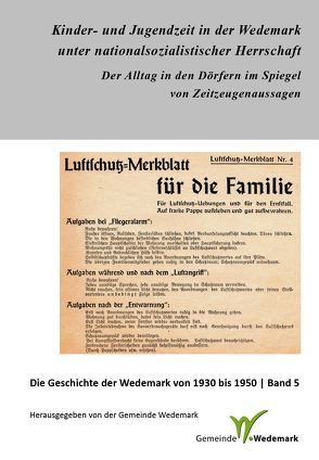 Kinder- und Jugendzeit in der Wedemark unter nationalsozialistischer Herrschaft von Paehr,  Sabine, Stöber,  Martin