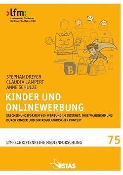 Kinder und Onlinewerbung von Dreyer,  Stephan, Lampert,  Claudia, Schulze,  Anne