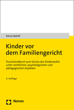 Kinder vor dem Familiengericht von Balloff,  Rainer