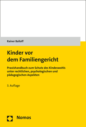 Kinder vor dem Familiengericht von Balloff,  Rainer