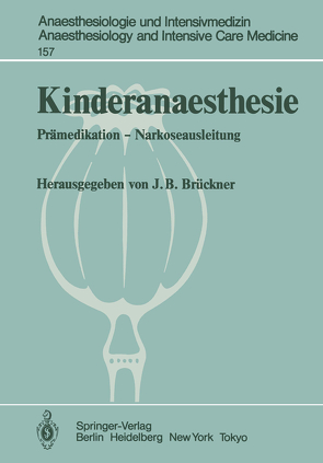 Kinderanaesthesie von Brückner,  J. B.