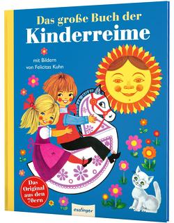Kinderbücher aus den 1970er-Jahren: Das große Buch der Kinderreime von Kuhn,  Felicitas