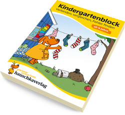 Kindergartenblock ab 4 Jahre – Verbinden, vergleichen, Fehler finden von Bayerl,  Linda, Dengl,  Sabine