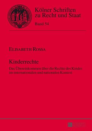 Kinderrechte von Rossa,  Elisabeth
