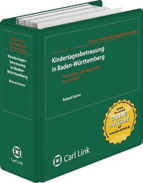 Kindertagesbetreuung in Baden-Württemberg von Vogt,  Rudolf