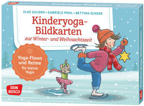 Kinderyoga-Bildkarten zur Winter- und Weihnachtszeit von Gulden,  Elke, Pohl,  Gabriele, Scheer,  Bettina