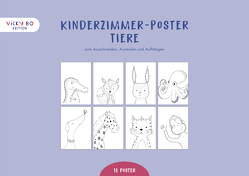 Kinderzimmer Poster – Tiere von Schönfeld,  Alexandra