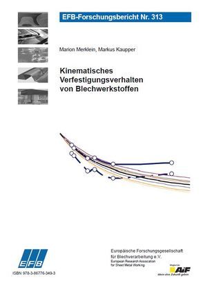 Kinematisches Verfestigungsverhalten von Blechwerkstoffen von Kaupper,  Markus, Merklein,  Marion