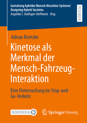 Kinetose als Merkmal der Mensch-Fahrzeug-Interaktion von Brietzke,  Adrian