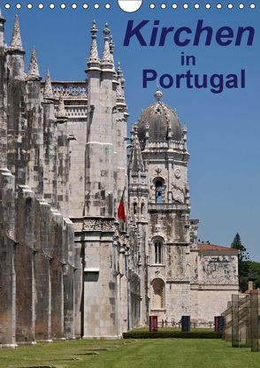 Kirchen in Portugal (Wandkalender 2019 DIN A4 hoch) von 2016 Atlantismedia,  (c)