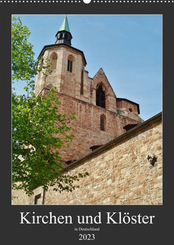 Kirchen und Klöster in Deutschland (Wandkalender 2023 DIN A2 hoch) von Janke,  Andrea
