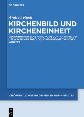 Kirchenbild und Kircheneinheit von Riedl,  Andrea