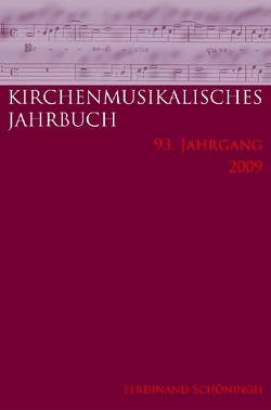 Kirchenmusikalisches Jahrbuch von Freudenreich,  Oswald, Massenkeil,  Günther