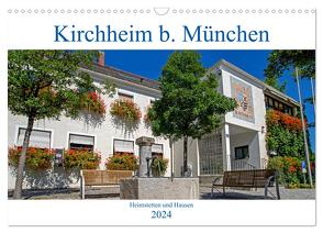 Kirchheim bei München (Wandkalender 2024 DIN A3 quer), CALVENDO Monatskalender von Topel,  Claudia