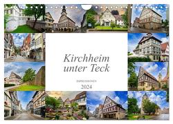 Kirchheim unter Teck Impressionen (Wandkalender 2024 DIN A4 quer), CALVENDO Monatskalender von Meutzner,  Dirk