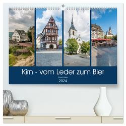 Kirn – vom Leder zum Bier (hochwertiger Premium Wandkalender 2024 DIN A2 quer), Kunstdruck in Hochglanz von Hess,  Erhard