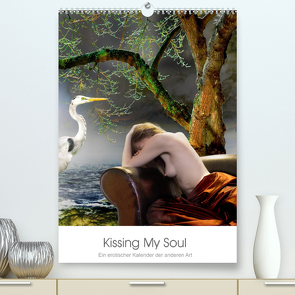 Kissing My Soul. Ein erotischer Kalender der anderen Art (Premium, hochwertiger DIN A2 Wandkalender 2023, Kunstdruck in Hochglanz) von Andingh,  Arthur