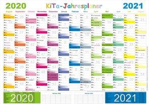 Kita-Jahresplaner 2020/2021 von Momm,  Helga