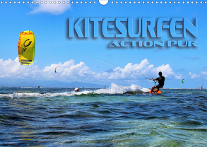 Kitesurfen – Action pur (Wandkalender 2020 DIN A3 quer) von Bleicher,  Renate