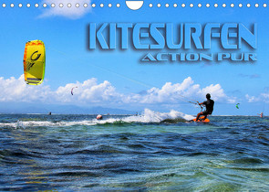 Kitesurfen – Action pur (Wandkalender 2023 DIN A4 quer) von Bleicher,  Renate