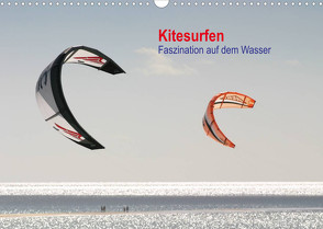 Kitesurfen – Faszination auf dem Wasser (Wandkalender 2022 DIN A3 quer) von Peitz,  Martin