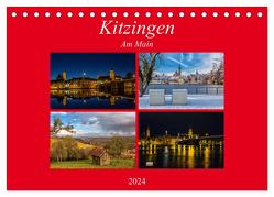 Kitzingen am Main (Tischkalender 2024 DIN A5 quer), CALVENDO Monatskalender von Will,  Hans