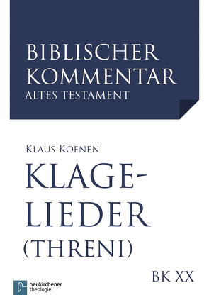Klagelieder (Threni) von Koenen,  Klaus