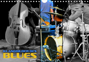 Klangbilder des Blues (Wandkalender 2021 DIN A4 quer) von Bleicher,  Renate
