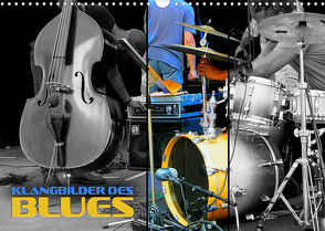 Klangbilder des Blues (Wandkalender 2022 DIN A3 quer) von Bleicher,  Renate