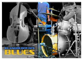 Klangbilder des Blues (Wandkalender 2024 DIN A2 quer), CALVENDO Monatskalender von Bleicher,  Renate