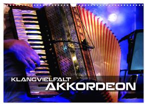 Klangvielfalt Akkordeon (Wandkalender 2024 DIN A3 quer), CALVENDO Monatskalender von Bleicher,  Renate