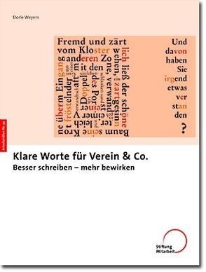 Klare Worte für Verein & Co. von Weyers,  Dorle