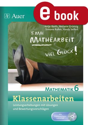Klassenarbeiten Mathematik 6 von Barth,  A., Grünzig,  M., Ruhm,  S., Seifert,  H.