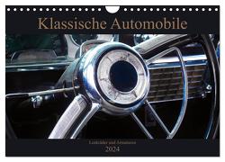 Klassische Automobile – Lenkräder und Armaturen (Wandkalender 2024 DIN A4 quer), CALVENDO Monatskalender von Gube,  Beate