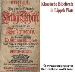 Klassische Bibeltexte in Lippsk Platt von Schmidt,  Gerhard