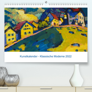 Klassische Moderne 2022 – Mit Kunst durchs Jahr (Premium, hochwertiger DIN A2 Wandkalender 2022, Kunstdruck in Hochglanz) von Artothek