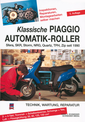 Klassische Piaggio Automatik-Roller von Schneider,  Hans J.